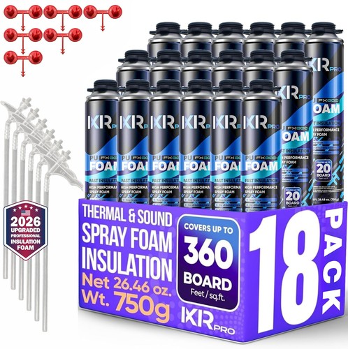 Ixirpro spray foam insulation - foam,